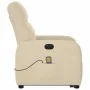 Sillón de masaje eléctrico reclinable elevable tela crema | Foro24.es | Tu tienda online para hogar, jardín y más Foro24.es