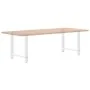 Patas de mesa de centro acero blanco 2 uds 70x(72-73) cm by , Table legs - Ref: Foro24-4013309, Price: 92,78 €, Discount: %