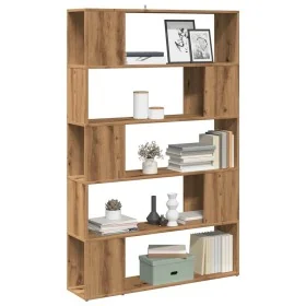 Estantería/divisor de espacios roble artisan 100x24x155 cm by , Bookcases and shelves - Ref: Foro24-856747, Price: 85,03 €, D...