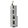 Armario botiquín madera ingeniería gris hormigón 30x41x174,5 cm von , Schließfächer und Lagerschränke - Ref: Foro24-3309630, ...