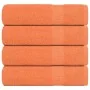 Toallas de ducha 4 uds 100% algodón naranja 70x140 cm 360 gsm de , Toallas - Ref: Foro24-136906, Precio: 36,70 €, Descuento: %