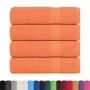 Toallas de ducha 4 uds 100% algodón naranja 70x140 cm 360 gsm de , Toallas - Ref: Foro24-136906, Precio: 36,70 €, Descuento: %