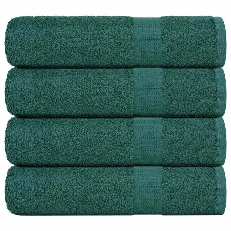 Toallas de mano 4 piezas verde 50x100 cm 360 gsm 100% algodón de , Toallas - Ref: Foro24-136855, Precio: 24,26 €, Descuento: %