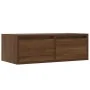 Mueble de TV con luces LED roble marrón 75x35,5x25 cm von , TV-Möbel - Ref: Foro24-860235, Preis: 72,35 €, Rabatt: %