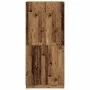 Armario de madera de ingeniería madera envejecida 80x52x180 cm by , Wardrobes - Ref: Foro24-855882, Price: 191,23 €, Discount: %