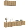 Mueble para TV de pared madera contrachapada artesanal 3 piezas by , TV Furniture - Ref: Foro24-3329004, Price: 137,26 €, Dis...