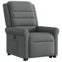 Sillón eléctrico reclinable elevable de tela gris oscuro by , Armchairs - Ref: Foro24-3303335, Price: 356,04 €, Discount: %