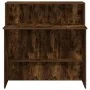 Mostrador de recepción roble ahumado 100x50x103,5 cm von , Schreibtische - Ref: Foro24-859028, Preis: 96,78 €, Rabatt: %