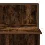 Mostrador de recepción roble ahumado 100x50x103,5 cm von , Schreibtische - Ref: Foro24-859028, Preis: 96,78 €, Rabatt: %