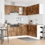 Mueble cocina Porto roble ahumado 11 pzas madera contrachapada de , Armarios de cocina - Ref: Foro24-3314966, Precio: 689,82 ...