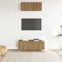 Mueble para TV de pared madera contrachapada artesanal 2 piezas by , TV Furniture - Ref: Foro24-3329006, Price: 115,16 €, Dis...
