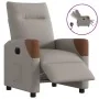 Sillón reclinable eléctrico tela gris taupé by , Armchairs - Ref: Foro24-3323995, Price: 251,27 €, Discount: %