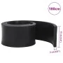 Borde de goma para quitanieves negro 180x15x2 cm by , Snowplow - Ref: Foro24-4103553, Price: 46,97 €, Discount: %