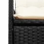Set de comedor de jardín 9 pzas y cojines ratán sintético negro | Foro24.es | Tu tienda online para hogar, jardín y más Foro24.es