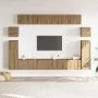 Mueble para TV de pared madera contrachapada artesanal 8 piezas de , Muebles TV - Ref: Foro24-3329148, Precio: 396,95 €, Desc...