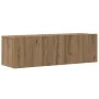 Mueble para TV de pared madera contrachapada artesanal 8 piezas de , Muebles TV - Ref: Foro24-3329148, Precio: 396,95 €, Desc...