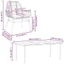 Juego comedor jardín 9 pzas cojines ratán sintético marrón von , Gartensets - Ref: Foro24-3334463, Preis: 686,47 €, Rabatt: %