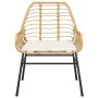 Juego de comedor de jardín 7 pzas con cojines ratán PE marrón by , Garden sets - Ref: Foro24-3334461, Price: 493,97 €, Discou...