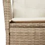 Set comedor de jardín 9 pzas con cojines ratán sintético beige von , Gartensets - Ref: Foro24-3213126, Preis: 1,00 €, Rabatt: %