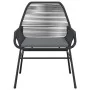 Juego de comedor jardín 5 piezas cojines ratán sintético negro von , Gartensets - Ref: Foro24-3334564, Preis: 410,95 €, Rabat...