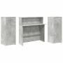 Mostrador de recepción gris hormigón 180x50x103,5 cm von , Schreibtische - Ref: Foro24-3324208, Preis: 245,78 €, Rabatt: %