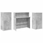 Mostrador de recepción gris hormigón 200x50x103,5 cm by , Desks - Ref: Foro24-3324217, Price: 289,52 €, Discount: %