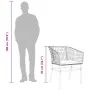 Juego de comedor de jardín 7 pzas con cojines ratán PE marrón von , Gartensets - Ref: Foro24-3334608, Preis: 451,61 €, Rabatt: %
