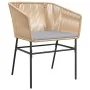 Juego de comedor de jardín 7 pzas con cojines ratán PE marrón | Foro24.es | Tu tienda online para hogar, jardín y más Foro24.es