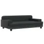 Sofá para niños de cuero sintético negro 90x53x30 cm de , Mobiliario para bebés y niños pequeños - Ref: Foro24-3196287, Preci...