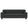 Sofá para niños de cuero sintético negro 90x53x30 cm de , Mobiliario para bebés y niños pequeños - Ref: Foro24-3196287, Preci...