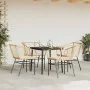 Juego de comedor jardín 5 piezas cojines ratán sintético marrón von , Gartensets - Ref: Foro24-3334507, Preis: 306,87 €, Raba...