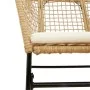 Juego de comedor jardín 5 piezas cojines ratán sintético marrón von , Gartensets - Ref: Foro24-3334507, Preis: 306,87 €, Raba...