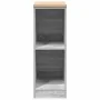 Armario de garaje de madera maciza pino gris Sonoma 30x51x85 cm von , Armarios industriales - Ref: Foro24-860531, Preis: 49,0...