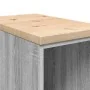 Armario de garaje de madera maciza pino gris Sonoma 30x51x85 cm von , Armarios industriales - Ref: Foro24-860531, Preis: 49,0...