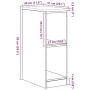 Armario de garaje de madera maciza pino gris Sonoma 30x51x85 cm von , Armarios industriales - Ref: Foro24-860531, Preis: 49,0...