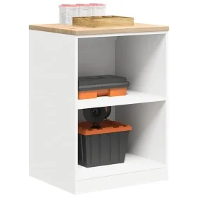 Armario de almacenamiento para garaje blanco 60x51x85 cm by , Armarios industriales - Ref: Foro24-860544, Price: 68,30 €, Dis...