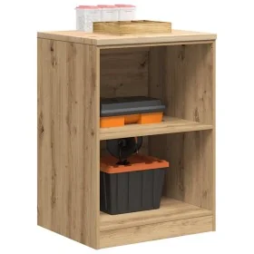 Armario de almacenamiento para garaje Roble Artesano 60x51x85cm by , Armarios industriales - Ref: Foro24-860552, Price: 65,50...