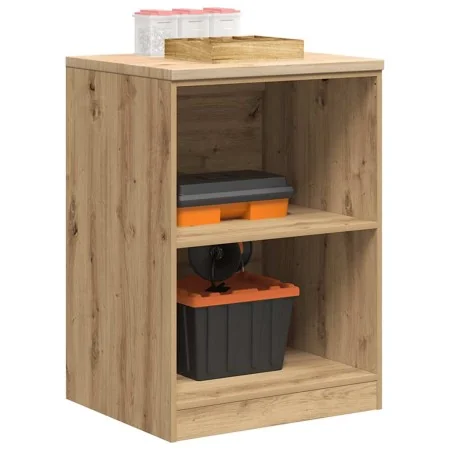 Armario de almacenamiento para garaje Roble Artesano 60x51x85cm von , Armarios industriales - Ref: Foro24-860552, Preis: 65,5...