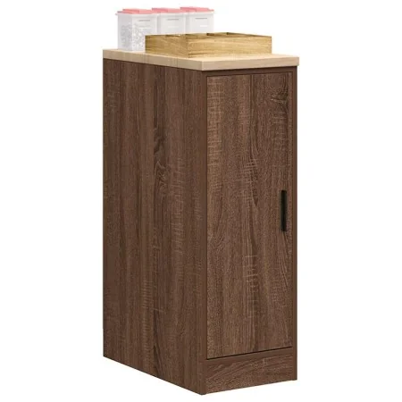 Armario de almacenamiento para garaje roble marrón 30x51x85 cm by , Armarios industriales - Ref: Foro24-860559, Price: 54,29 ...