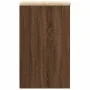 Armario de almacenamiento para garaje roble marrón 30x51x85 cm by , Armarios industriales - Ref: Foro24-860559, Price: 54,29 ...