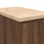 Armario de almacenamiento para garaje roble marrón 30x51x85 cm by , Armarios industriales - Ref: Foro24-860559, Price: 54,29 ...