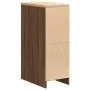 Armario de almacenamiento para garaje roble marrón 30x51x85 cm by , Armarios industriales - Ref: Foro24-860586, Price: 70,79 ...