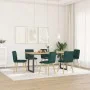 Sillas de comedor 6 unidades tela verde oscuro | Foro24.es | Tu tienda online para hogar, jardín y más Foro24.es
