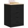 Armario de almacenamiento para garaje negro 60x51x85 cm von , Armarios industriales - Ref: Foro24-860599, Preis: 115,91 €, Ra...