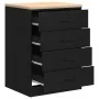 Armario de almacenamiento para garaje negro 60x51x85 cm von , Armarios industriales - Ref: Foro24-860599, Preis: 115,91 €, Ra...