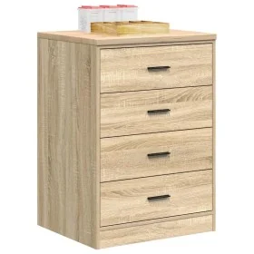 Armario de almacenamiento para garaje Roble Sonoma 60x51x85 cm by , Armarios industriales - Ref: Foro24-860600, Price: 94,89 ...