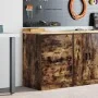 Armario de almacenamiento para garaje roble ahumado 60x51x85 cm by , Armarios industriales - Ref: Foro24-860602, Price: 108,5...