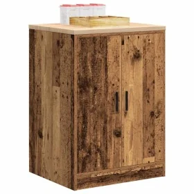 Armario garaje madera vieja 60x51x85 cm Madera maciza de pino by , Armarios industriales - Ref: Foro24-860578, Price: 86,56 €...