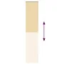 Estor Enrollable Opaco Beige 55x230 cm Tela Ancho 50,7 cm von , Jalousien und Jalousien - Ref: Foro24-4010807, Preis: 20,22 €...