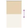 Estor Enrollable Opaco Beige 135x210 cm Tela Ancho 131,6 cm by , Blinds and blinds - Ref: Foro24-4010797, Price: 29,28 €, Dis...